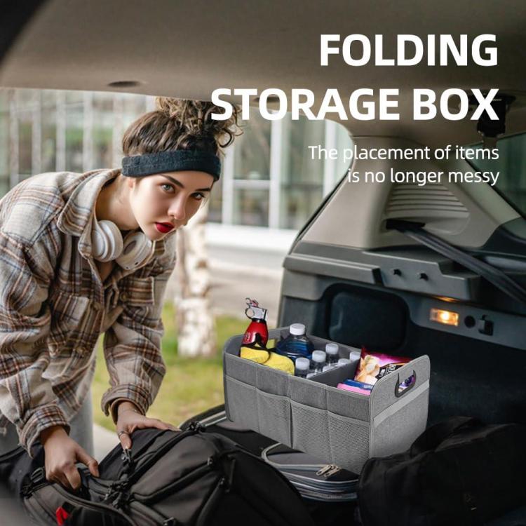 Car Trunk Folding Oxford Fabric Storage Bag