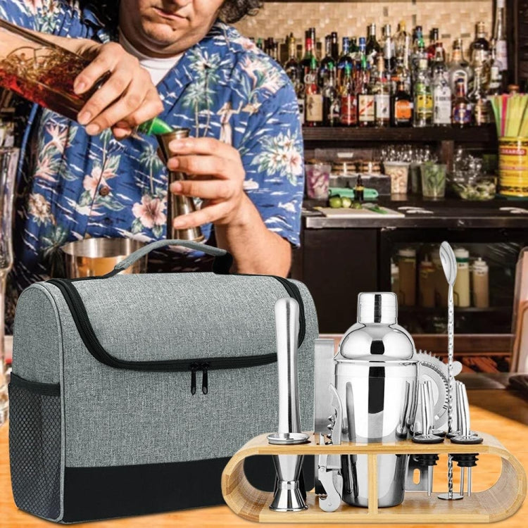 Travel Bartender Kit Bag Bar Tool Storage Bag