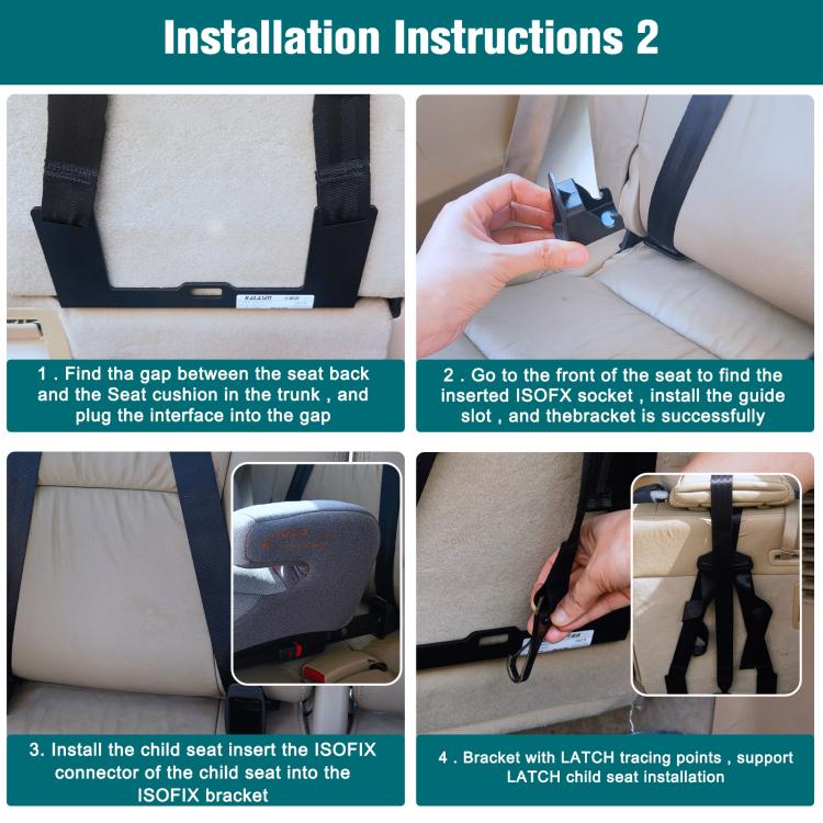 Extended Universal ISOFIX Children Seat Interface