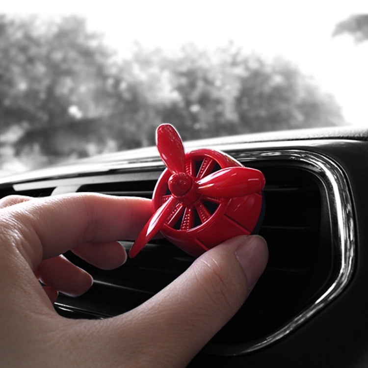 Car Air Outlet Perfume Aromatherapy Swivel Fan