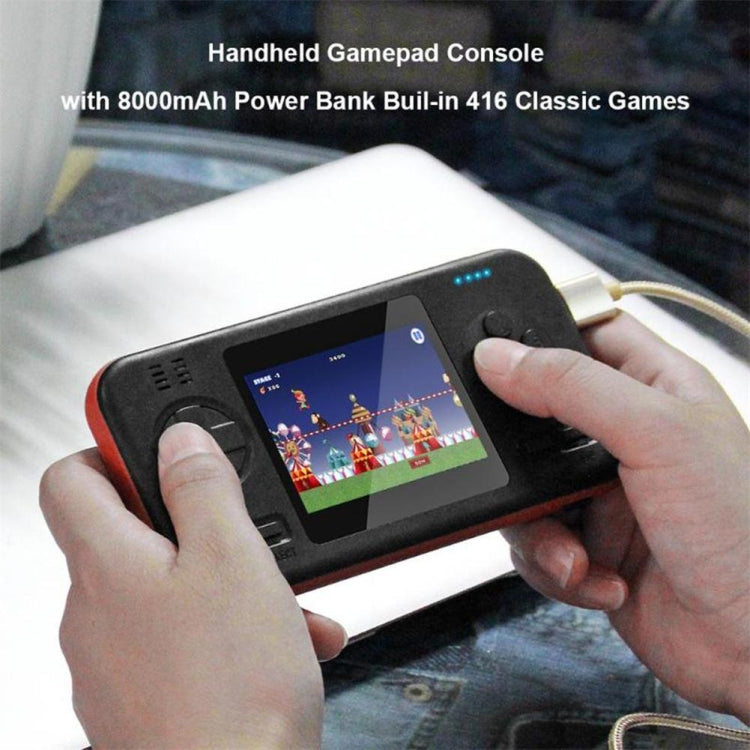 416 Pocket Console Portable Color Screen 8000mAh Rechargeable Game Machine