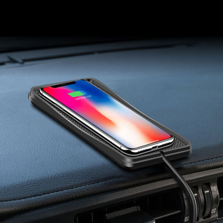 C3 15W Car QI Wireless Charger Launch Pad Anti-slip Mat