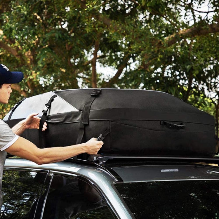 600D Oxford Cloth Car Luggage Bag Outdoor SUV Foldable Roof Bag