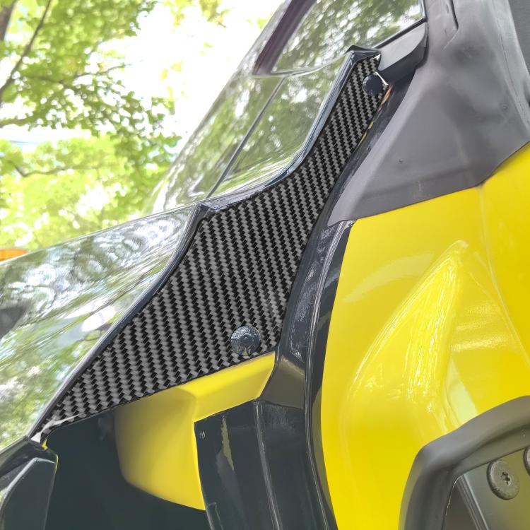 For Chevrolet Corvette C8 2pcs /Set Rear Door Inner Frame Sticker