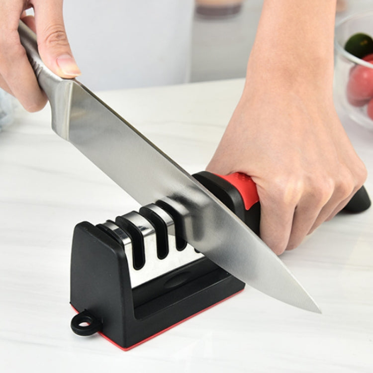 Kitchen Multifunctional Hangable Multi-segment Handheld Knife Sharpener, Specification: 3 Stage