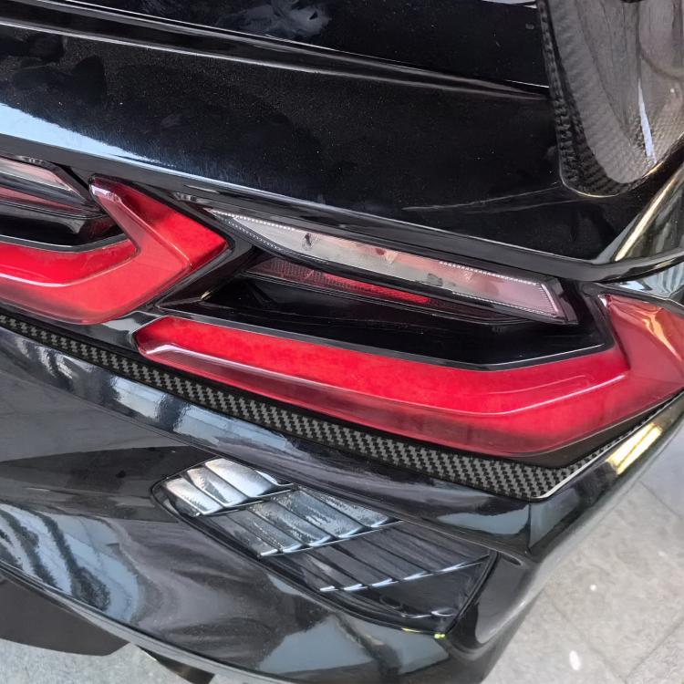 For Chevrolet Corvette C8 2pcs /Set Taillight Lower Trim Sticker