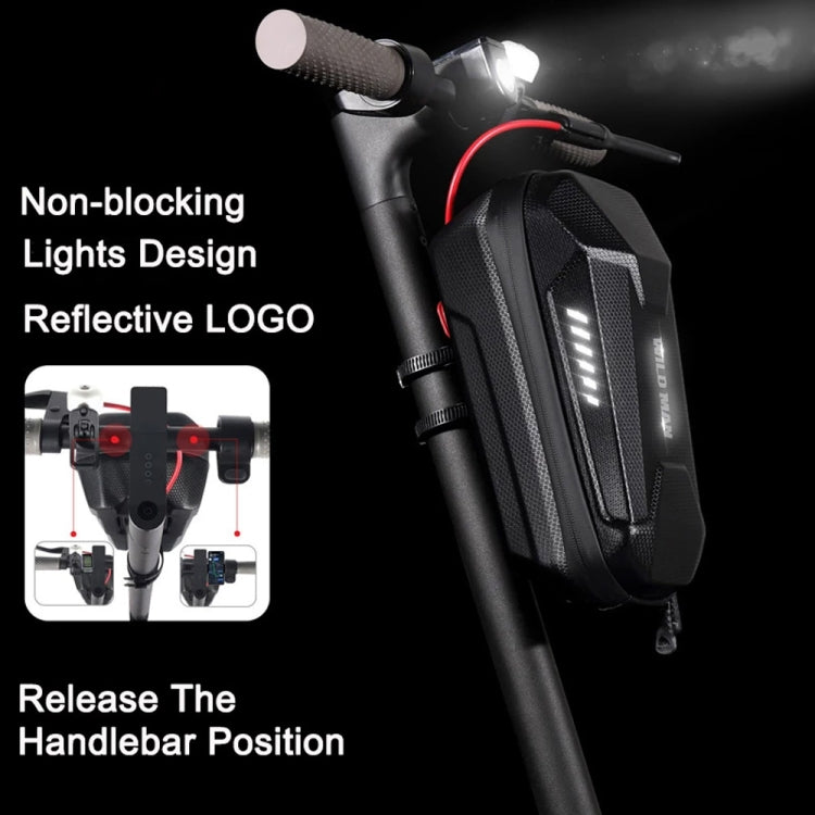 WILD MAN ES8X Electric Scooter Bicycle Fast Disassembly Hanging Bag EVA Hard Shell Bag