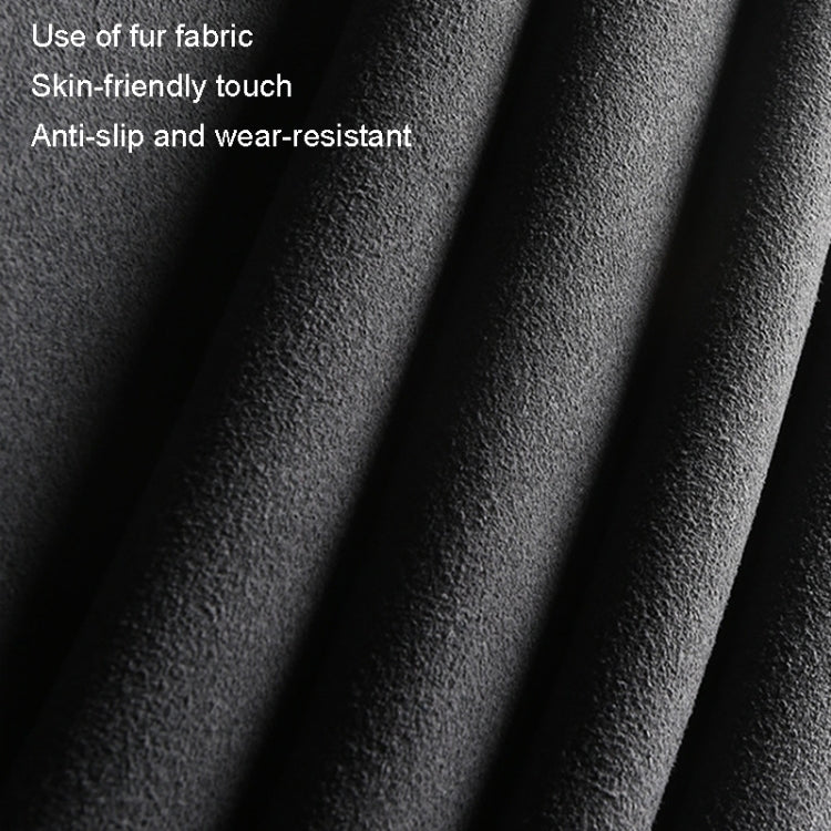 Turned Fur D Type Steering Wheel Cover