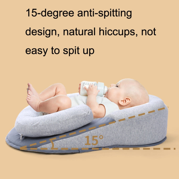 Baby Breastfeeding Pillow Lying Feeding Baby Anti-spitting Milk Slope Pad