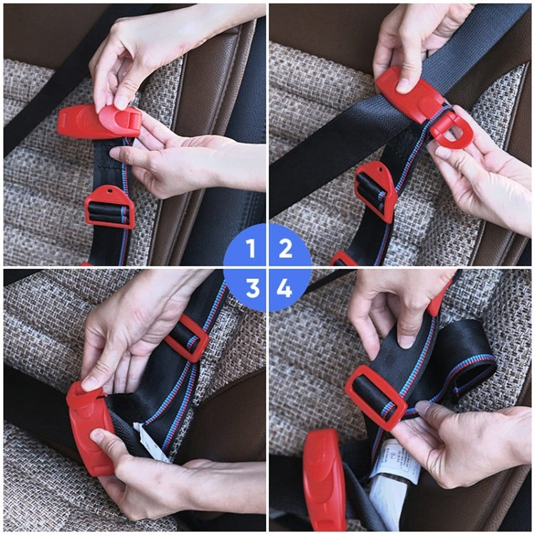 Car Child Seat Safety Belt Adjustment Anti-collision Limit Fixer