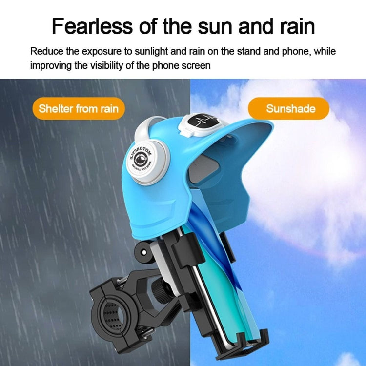 Small Helmet Sunscreen Phone Stand Bracket Motorcycle Mobile Phone Holder,Spec: