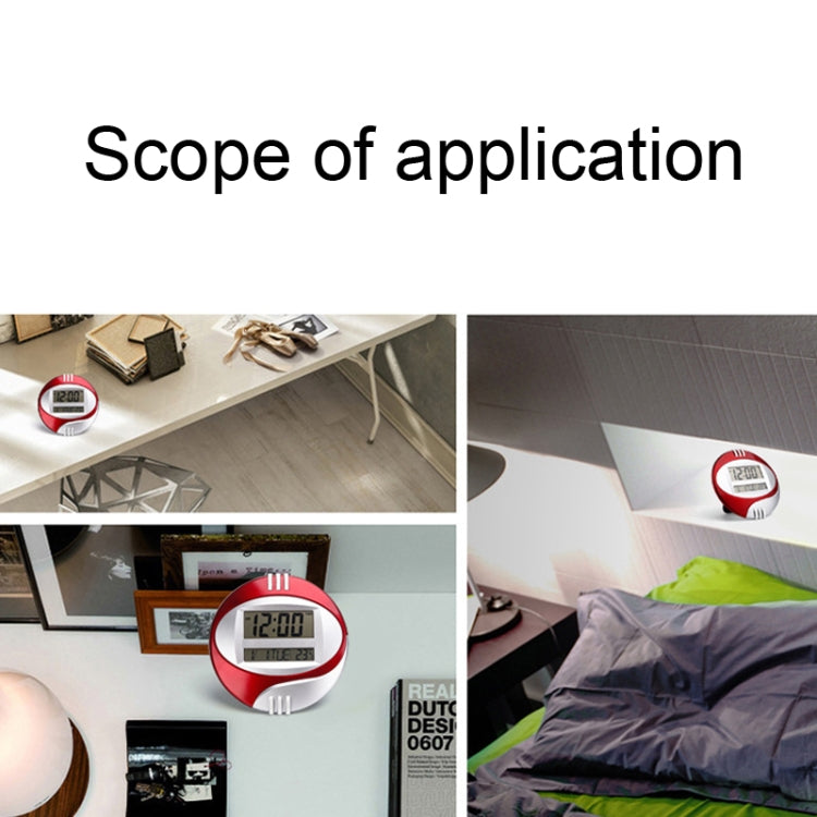 3885N Modern Silent Electronic Clock LCD Large Character Clock