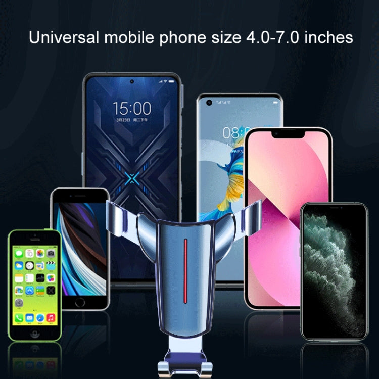 Air Outlet Triangular Gravity Sensor Car Mobile Phone Holder