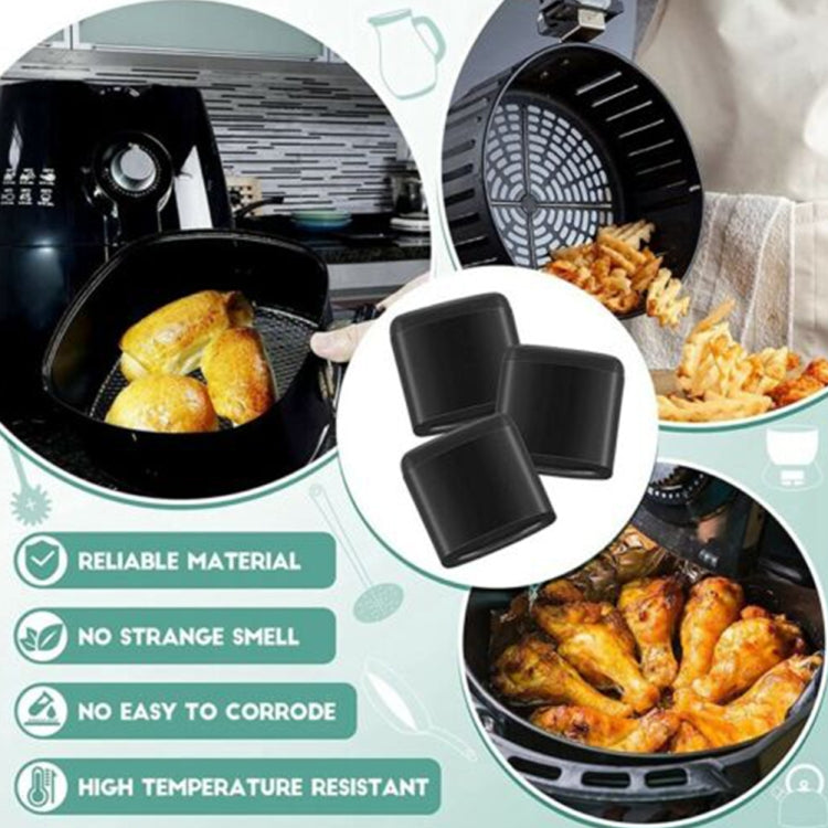 8pcs Air Fryer Rubber Bumpers Air Fryer Tray Rubber Replace Parts Accessories