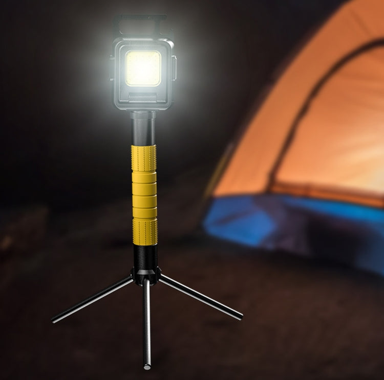 Double Sided COB Flashlight Mini Keychain Light Camping Light