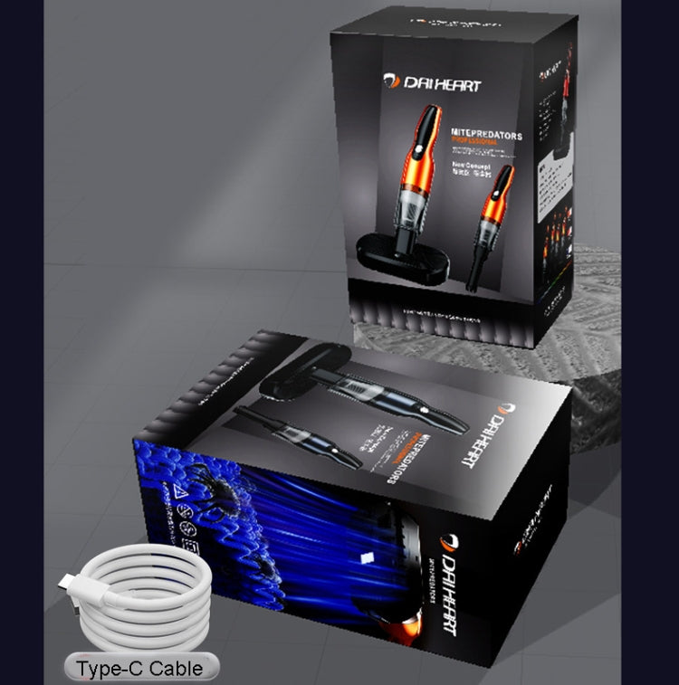 4 In 1 12000pa Wireless Mini Handheld Car Vacuum Cleaner Mite Remover