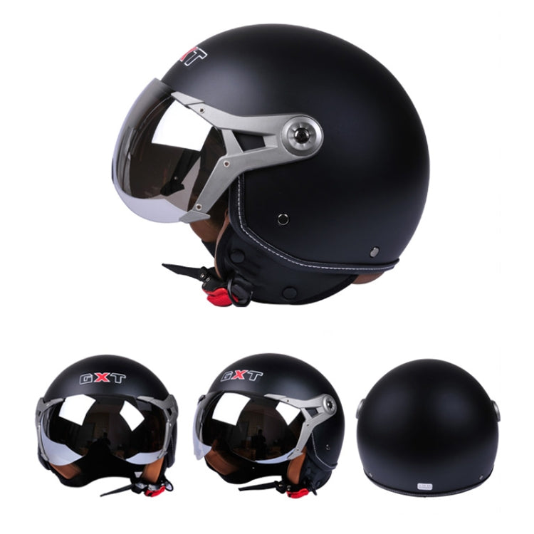 GXT Electric Vehicle Half Cover Helmet Four Seasons Retro Helmet