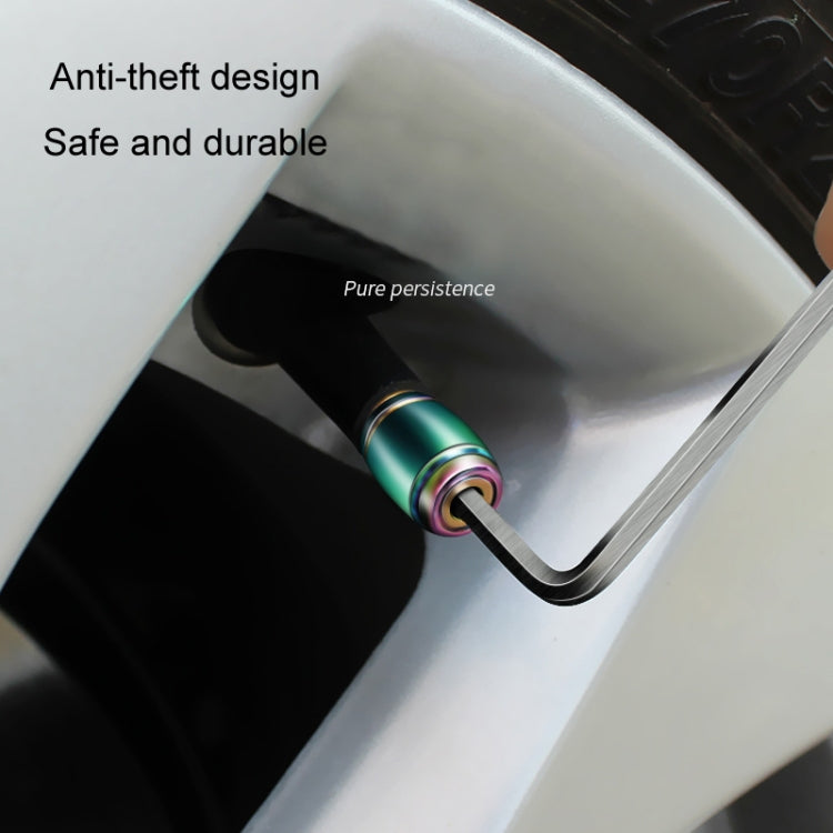 Automobile Valve Core Cap Tire Anti-deflation Valve Decoration