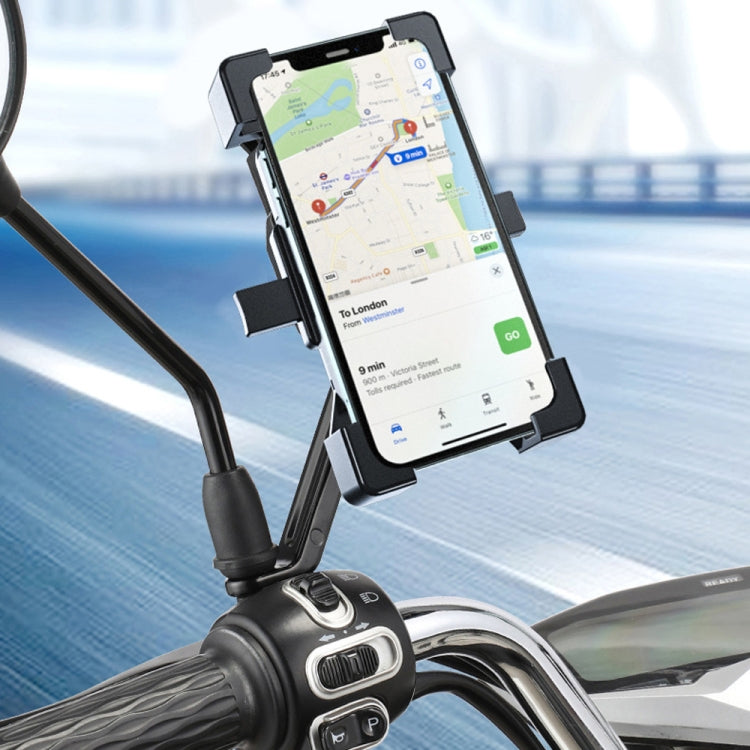 Shockproof Motorcycle Mobile Phone Holder Outdoor Bike Navigation Holder