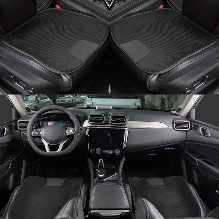 Car Seat Without Backrest Ice Silk Cushion