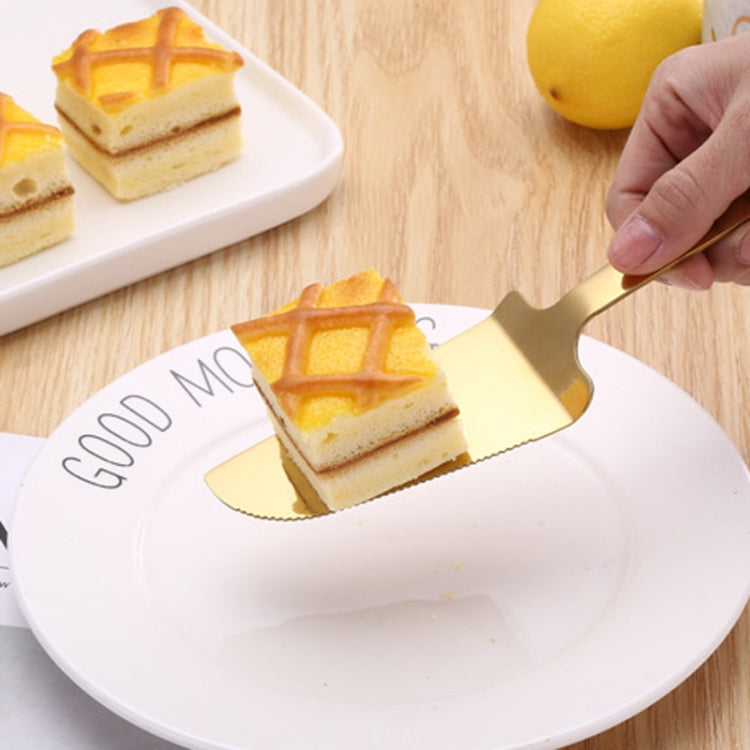 Stainless Steel Cake Moon Cake Knife Fork Dessert Cake Baking Tools