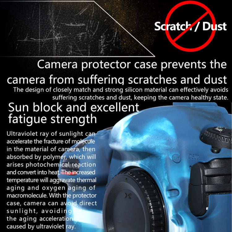 Pixel P001 For Nikon D500 Camera Silicone Protector Case