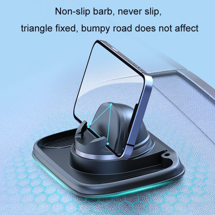 3 In 1 Multifunctional Car Phone Holder Dashboard Bracket Decoration