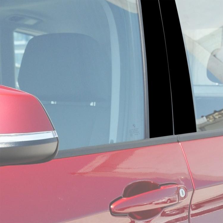 For 2011-2015 BMW X1 E84 6pcs /Set Universal B-pillar Decorative Sticker for Left and Right Drive