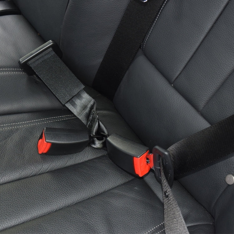 One Support and Two Extension Belt Car Rear Two-seat Seat Safety Belt Connector
