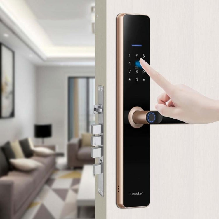 Wifi Fingerprint Lock Home Security Door Password Lock Supports APP Remote Unlocking