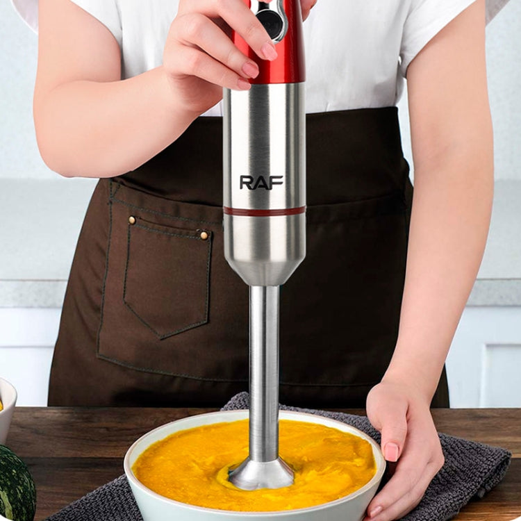 RAF 600W 2-blade Juicer Cooking Stick Stirring Rod Blender Mixer,EU Plug