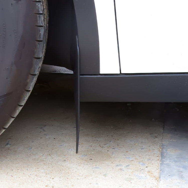 4pcs /Set Splash Guards Matte Fender No Drilling Required Upgraded PP Material