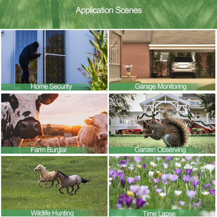 20MP 2K Wildlife Hunting Trail Camera Photo Traps Night Vision 4G SMS MMS SMTP Cellular Surveillance Camera