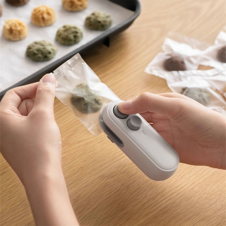 Small 2-in-1 Rechargeable Magnetic Snack Sealer Household Mini Sealing Machine
