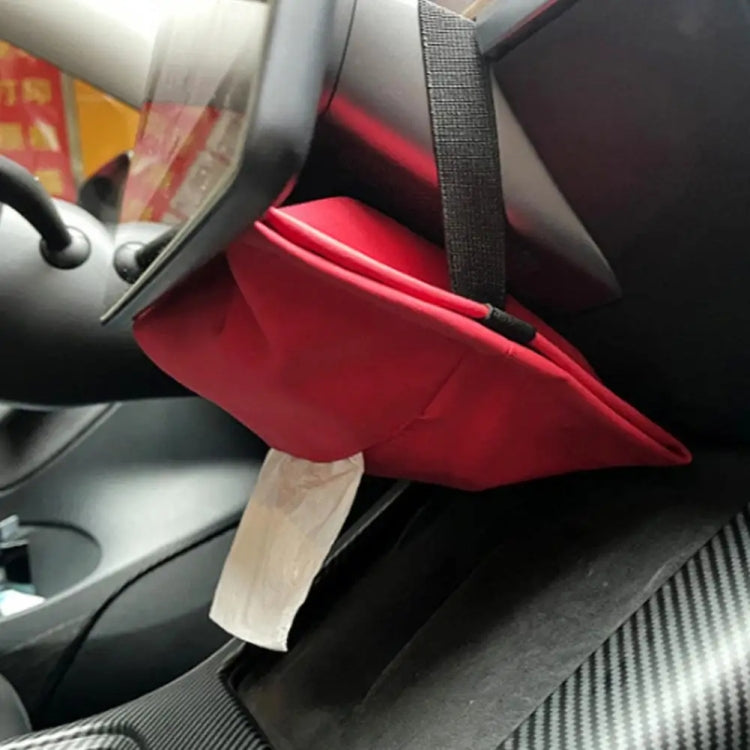For Tesla Model 3 / Y Car Seat Central Control Screen Tissue Box Tissue Storage Bags
