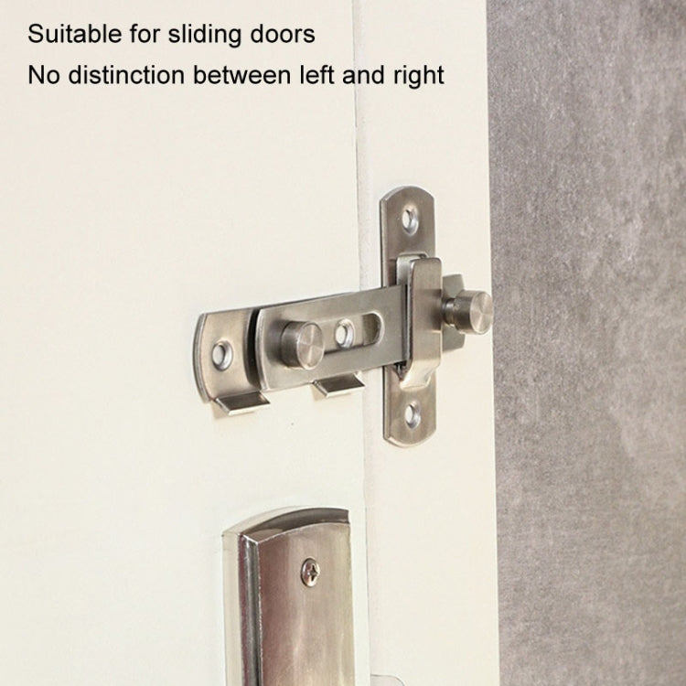 Barn Door Lock Hook Stainless Steel Door Buckle Insertion