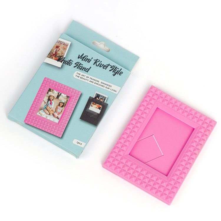 Mini 3-Inch Rivet Vertical Color Celebrity Photo Card Photo Frame
