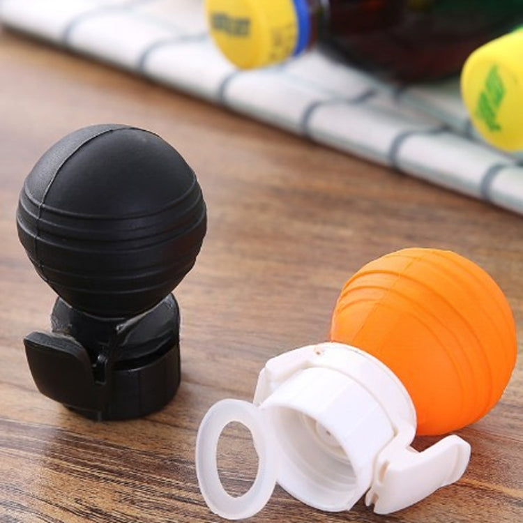 Silicone Ball Carbonated Beverage Fresh-Keeping Cover Coke Bottle Inflatable Cap