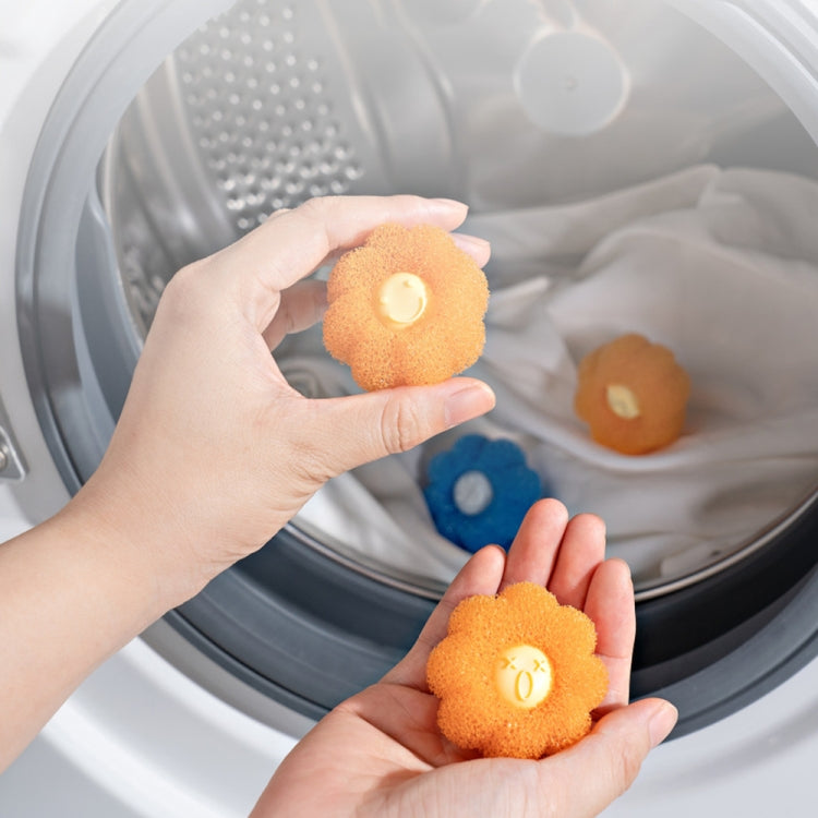 4pcs /Set Household Anti-tangle Laundry Balls Anti-knotting Laundry Cleaning Ball for Washing Machine