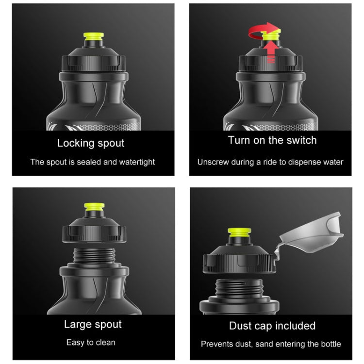 ENLEE E-SH305 Bicycle Water Cup Squeeze Fitness Sports Bottle With Dust Cap