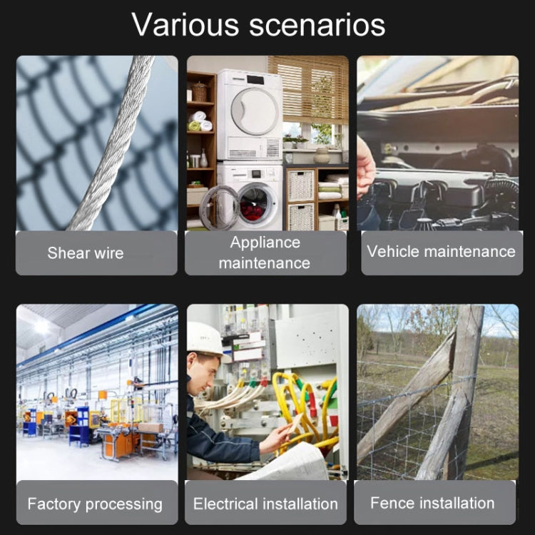 4.5 Inch Industrial Grade Mini Wire Pliers Portable Handmade Pliers With Plasticized Handle