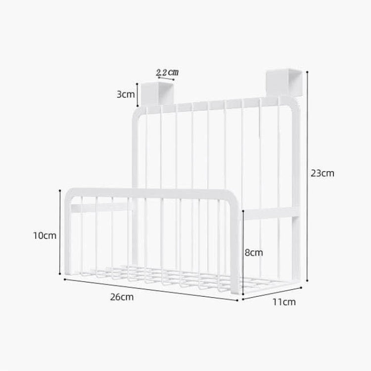 Behind-the-door Hanging Basket Kitchen Condiment Storage Rack Hanging Storage Rack