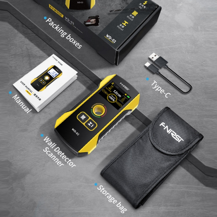 FNIRSI Multifunctional Wall Wire And Metal Rebar Detector