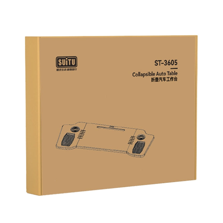 For Tesla Model Y/3 SUITU Car Center Folding Small Table Board Camping Dining Plate