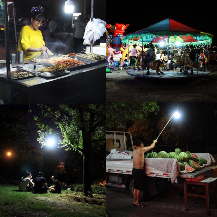 Rechargeable LED Solar Bulb Light Waterproof Night Market Stall Energy Saving Lamp, 24LED, 42LED, 42LED Remote Control