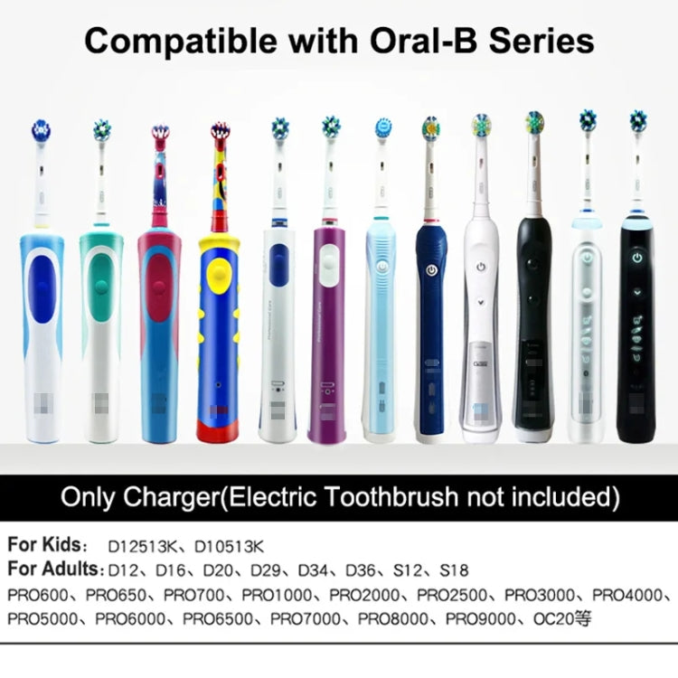 3757 Charger For Braun Oral B D12 D16 D20 D36 Electric Toothbrush,EU Plug