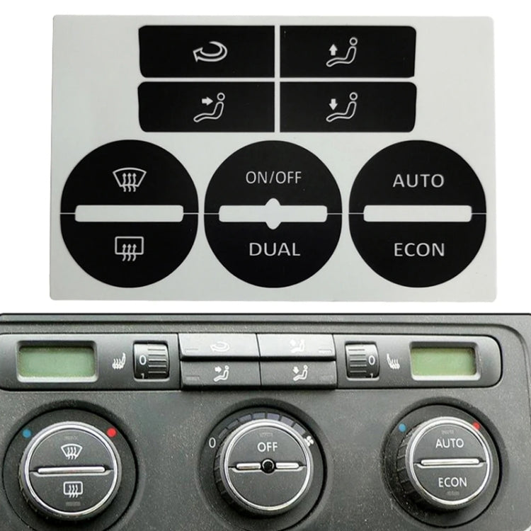 For Volkswagen GOLF MK5/Passat Air Conditioning Central Control Button Repair Patch
