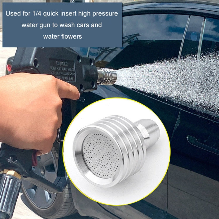 High-pressure Car Wash 1/4 Fast Insert Water Lance Stainless Steel Sprinkler Anti-splash