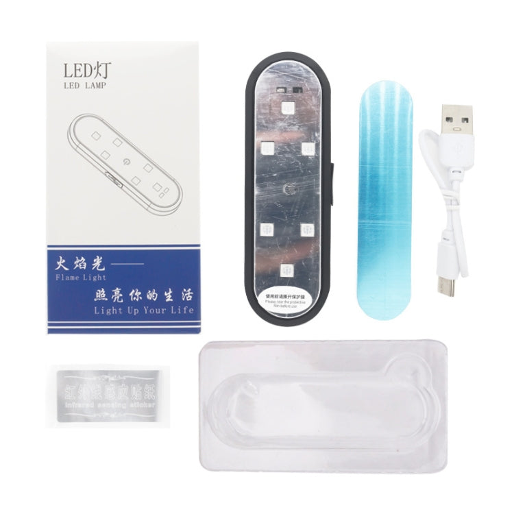 Car Universal Wiring Free Warning Lights Night Anti-Collision And Anti-Tailgating Lamp