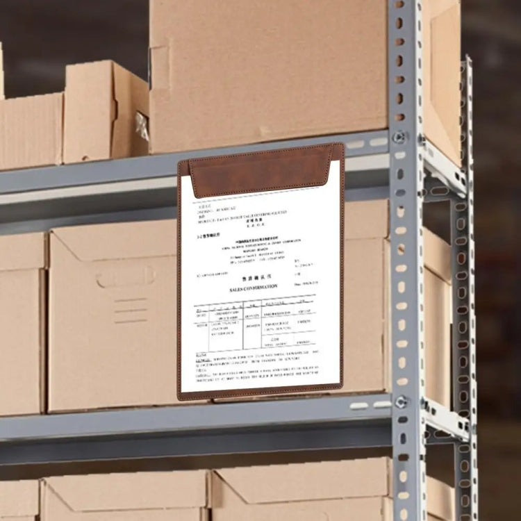 PU Leather A4 Clipboards Magnetic File Folder Office Stationery Supplies